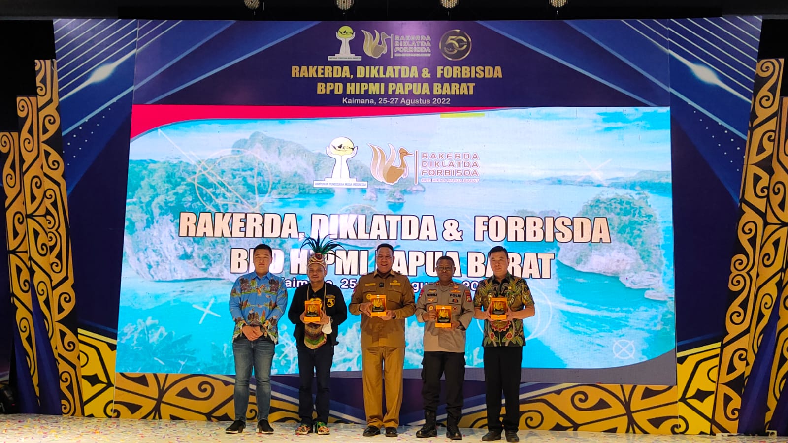 Gubernur Waterpauw Berharap HIPMI Dukung Kebijakan Pemerintah Daerah