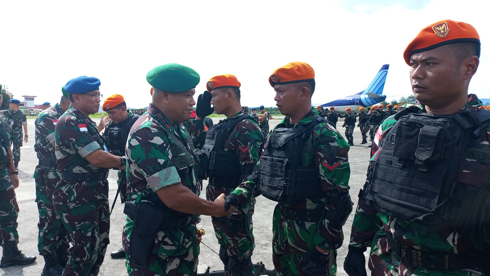 Pangdam Minta Personel Kopasgat Waspadai Pergerakan Kelompok Bersenjata