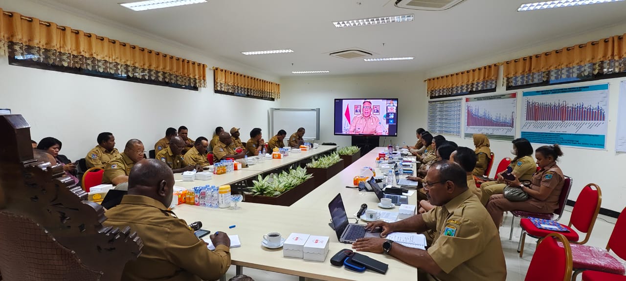 Gubernur Waterpauw Evaluasi Penanganan Stunting dan Kemiskinan Ekstrem di Papua Barat
