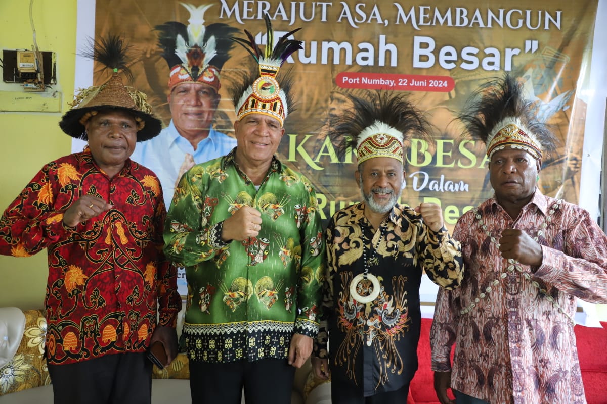 DAP Nyatakan Sikap Dukung Paulus Waterpauw Maju Gubernur Papua