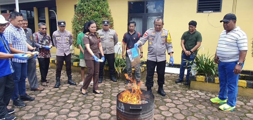 Polda Papua Ungkap Tembakau Sintetis dan Ribuan Obat Dextromethorpan Ilegal